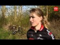 Wielrenster Andrea Bosman in de Ronde van Drenthe