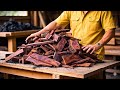 Don T Watch You Ll Be Mesmerized This Carpenter Turns Scrap Wood Into Stunning Work Of Art