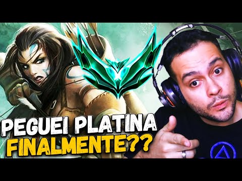 MINHA ÚLTIMA PARTIDA DA MD5 PARA O PLATINA | SERÁ QUE AGORA SUBI DE ELO? | ASHE GAMEPLAY