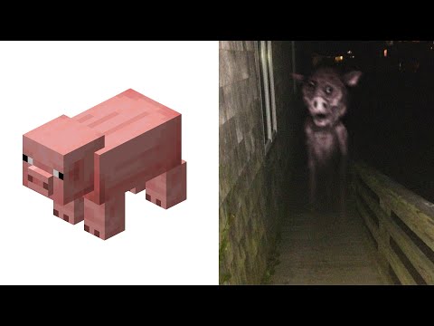 Voltamoore - Minecraft Mobs As Cursed Images