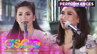 Regine and Sarah become emotional after giving mes