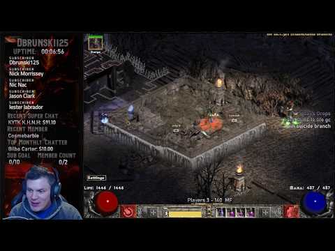 Diablo 2 - Magic Finding a new location today - Drifter Cavern!!  02/23/2020