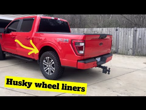 2021-2024 F150 Husky Wheel Liner Install