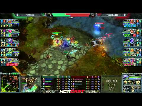 HoN Tour S2 Cycle 10 Ro16 - NK vs TKAG game 1