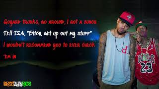Chris Brown &amp; Tyga - I'm So Raw [LYRIC VIDEO]
