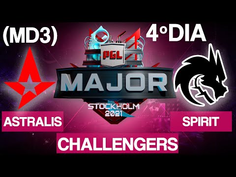 [PGL - MAJOR 2021] ASTRALIS x SPIRIT (CHALLENGERS) MD3