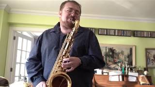 Video thumbnail for Trying Yamaha Custom YTS-875EX tenor saxophone by Woodwindian Joe