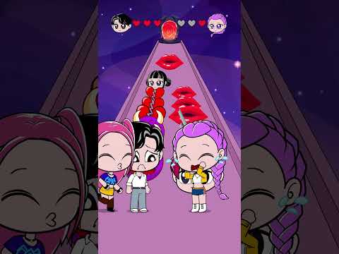 New DEMON KISS Run: Rumi vs. Jinu Day 64 Challenge 👹 | K-pop Demon Hunters