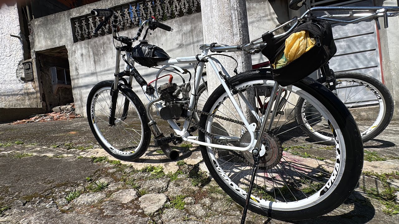 FICOU LINHA A BIKE MOTORIZADA 80cc DO WESLEY