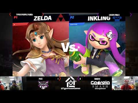 Panda Smash Monday 4/29/19 - Pace(Zelda) VS Smoove(Inkling)- Losers Finals