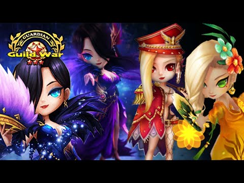 Beauties on Offense and Defense. Featuring Oracles in Top Rank Guild War! - Summoners War