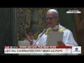 LIVE Pope Leo XIV Celebrates First Mass At The Sistine Chapel L ABC News Live