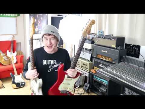 Guitar Junkie Episode 3 - Two  1963 Stratocasters play the Blues through a 1965 Bandmaster