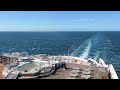 QUEEN MARY 2 Wake North Sea 13 Jun 2022