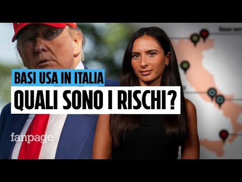 La mappa delle basi USA in Italia, cosa rischiamo in caso di guerra e qual è la posizione di Meloni