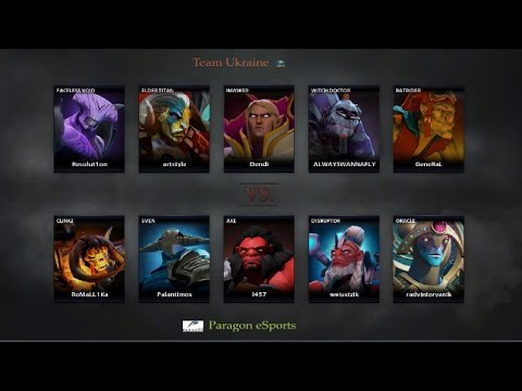 Team.Ukraine vs Paragon eSports | World Electronic Sports Games 2016 Dota2 Europe