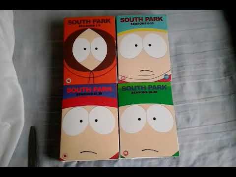 South Park Seasons 1-20 DVD Unboxing