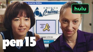Hulu Maya and Anna Log into AIM | Pen15 | Hulu