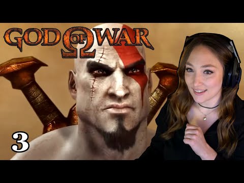 God of War 1 HD - FIRST Playthrough [Part 3] (PS5)