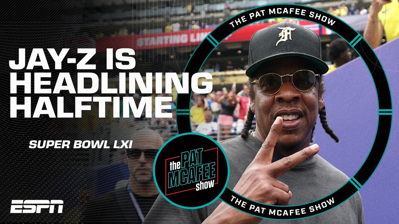Jay-Z is headlining the Super Bowl LXI Halftime Show 🎤 | The Pat McAfee Show