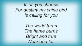 16982 Patti Smith - China Bird Lyrics