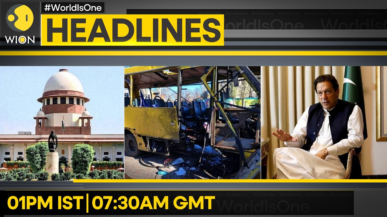 SC Seeks Robust & Secure NTA System | Russian Drone Attack Hits Bus in Kherson | WION Headlines