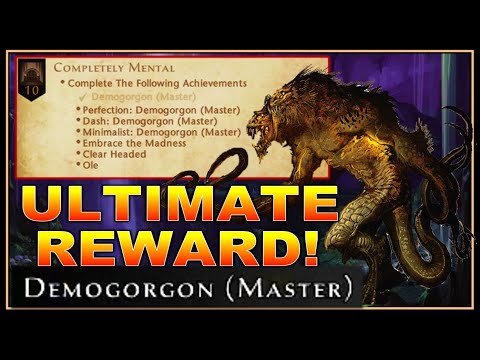 ULTIMATE Meta Achievement for Demogorgon (Master) NEW Title & Vanity Rewards! - Neverwinter M24