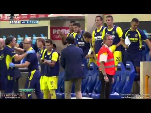 [LFP 4ª Jornada] Villarreal CF 1 - 0 Real Madrid - Gol Cani [HD][COPE]