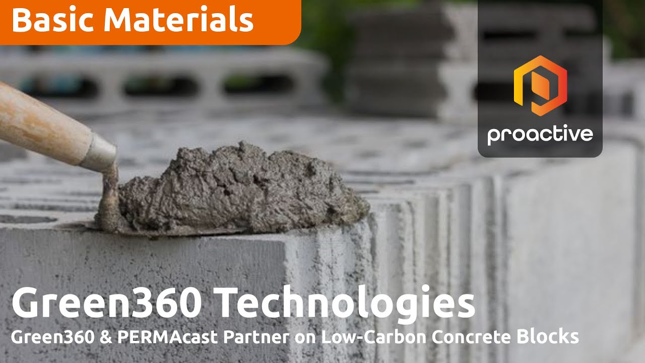 Green360 Technologies partners with PermaCast for low-carbon wall blocks