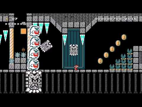Casa fantasma ultra rápida (speedrun 20 segundos) - Super Mario Maker 2