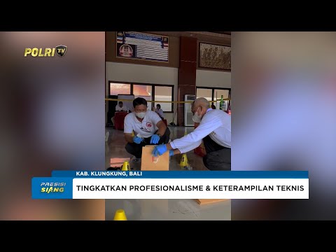 POLRES KLUNGKUNG GELAR LOMBA OLAH TKP, SAMBUT HARI BHAYANGKARA KE-79