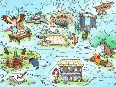 lets play winnie the pooh kindergarten part 2