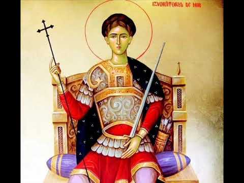 1 Viața Sf Dimitrie, Izvorâtorul de Mir