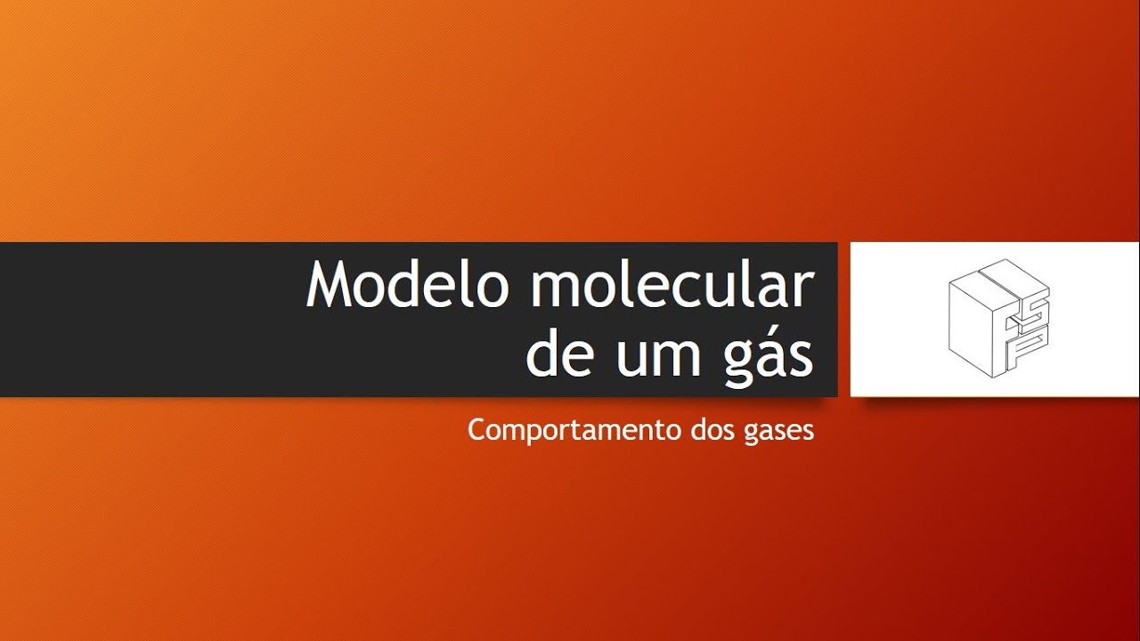 Modelo molecular de um gás