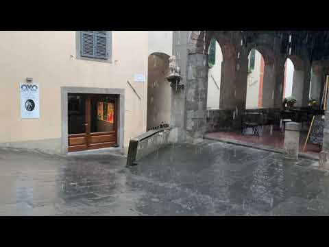 FINALLY THE WEATHER BREAKS in BARGA TUSCANY