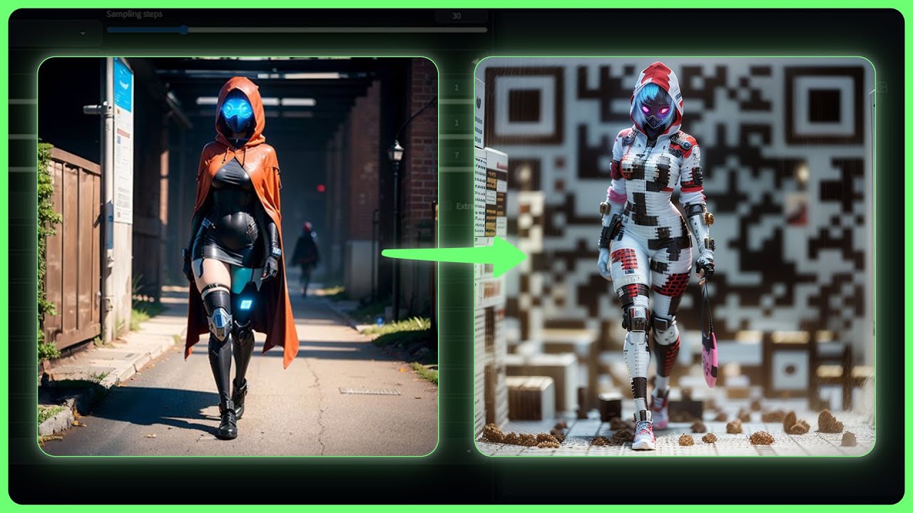 Hidden AI QR codes FULL tutorial ⎥ Stable Diffusion
