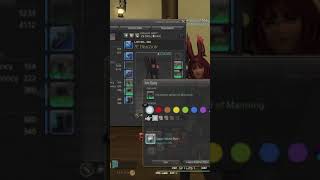 FFXIV How To Use Dye #Shorts