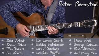 Peter Bernstein - Jazz Guitar Lesson 1