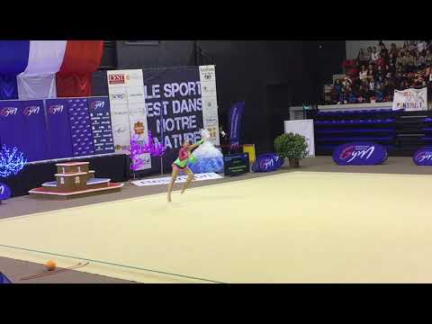 Coralie Marget - Nat C 14/15 ans - France Besançon 2018