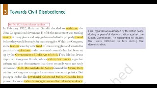 Nationalism in India | Towards Civil Disobedience | 10th class history #UPSC #APPSC #TSPSC #RAILWAYS