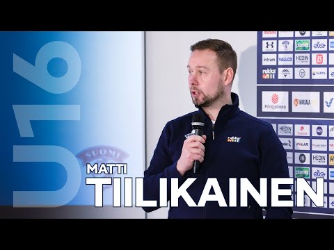 Leijonien tiedotustilaisuus 30.01.2023: Matti Tiilikainen, U16