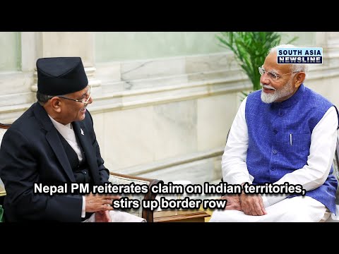 Nepal PM reiterates claim on Indian territories, stirs up border row