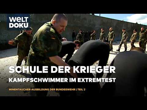 ÜBERLEBEN IN DER TIEFE: Minenjäger der Bundeswehr - Knallhartes Training in der Ostsee | WELT DOKU