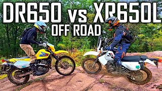 Big Bore Build Off Road Highlights: XR650L ADV Build vs DR650 Performance Build