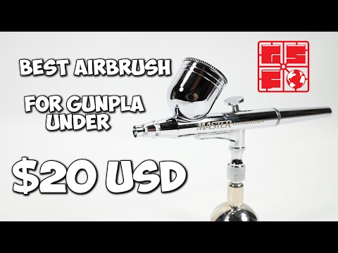 Let's try the Cheapest GotHobby / G22 Master Airbrush for Gunpla Under $20 usd