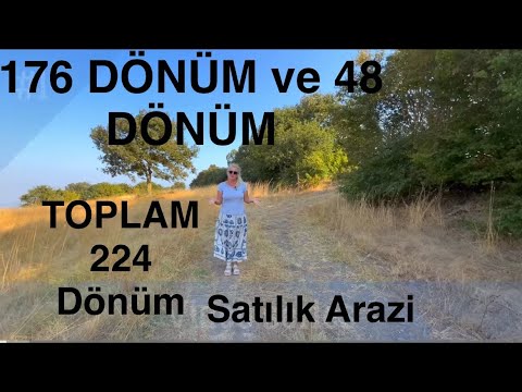 224 acres of land for sale in Manyas, Balikesir. Price per acre: 120,000