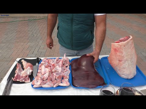 BARBECUE in A TANDOOR. COLD CUTS.