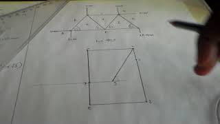 how calculate forces on a simple framework N5 (strength of materail and structures)