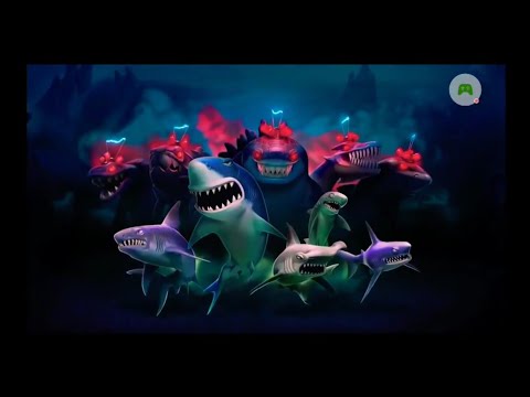 Hungry Shark Evolution New Demon Sharks New Update ❗ 😯  😧 😦