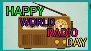 Happy World Radio Day | Message | Status